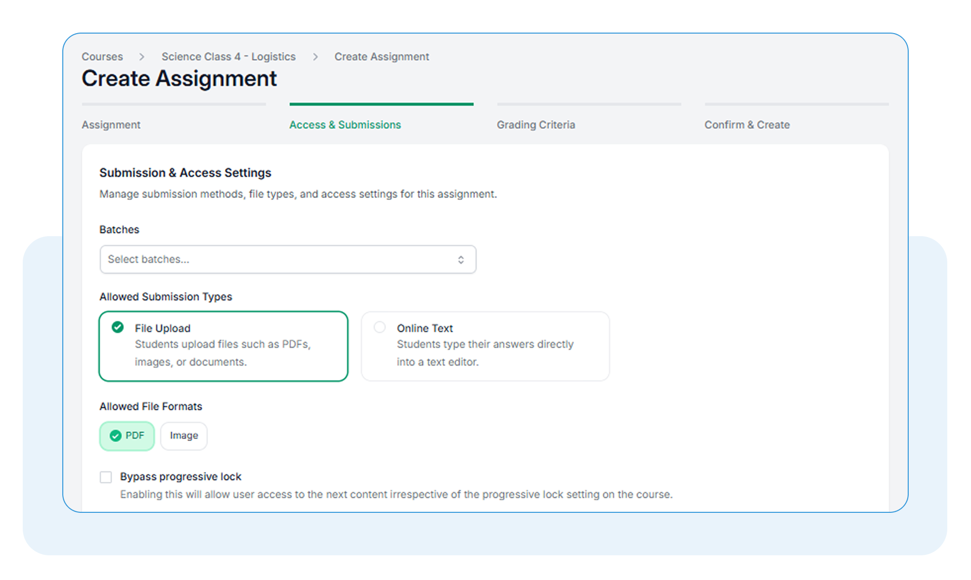 New Assignment Feature now live in Testpress