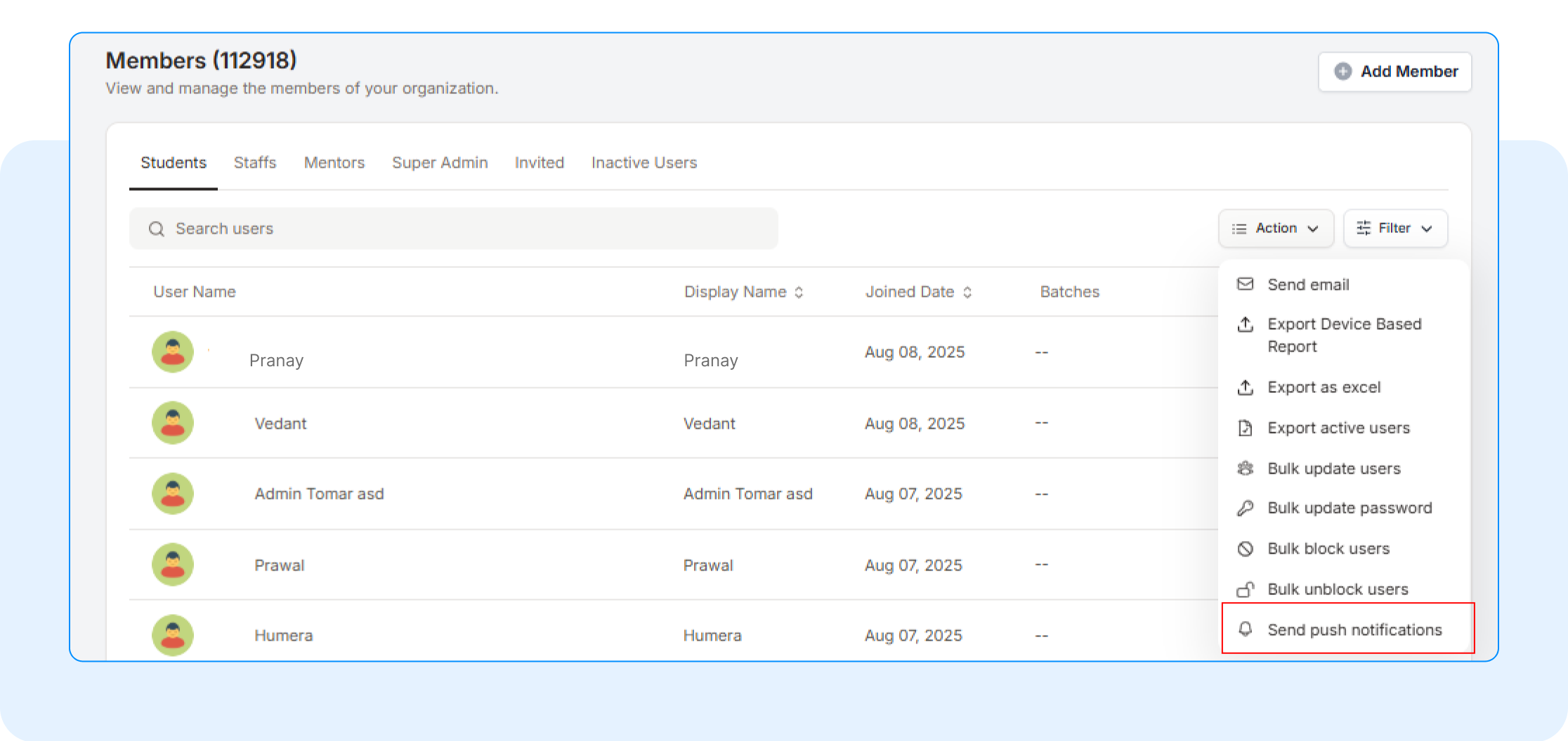 Maximize Engagement with New Targeted Notification feature