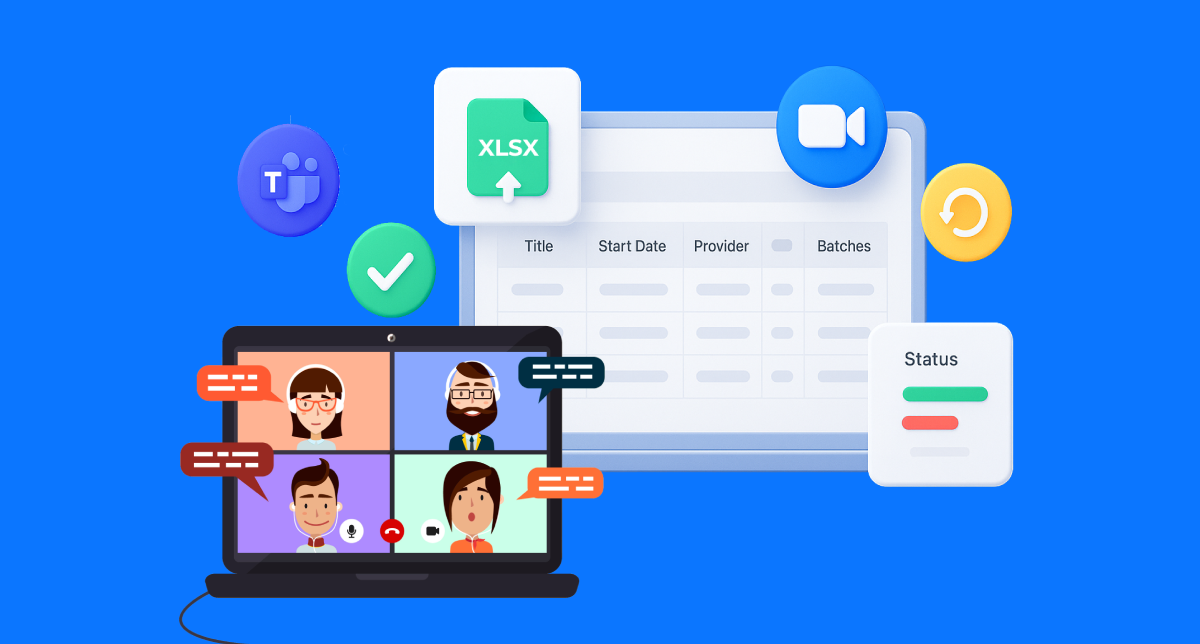 Bulk Meeting Creation in Testpress