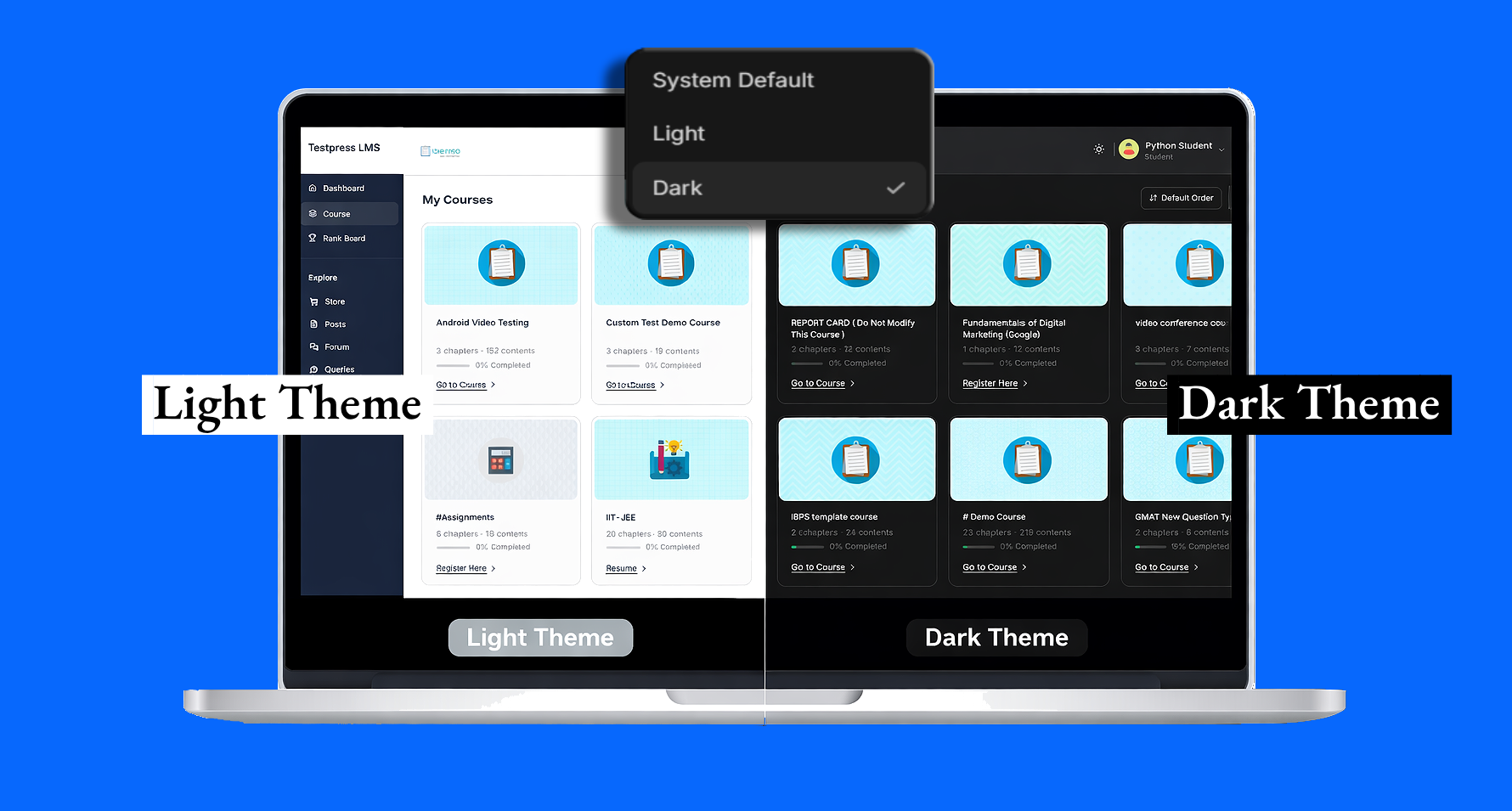 Introducing Dark Mode for a Better Learning Experience