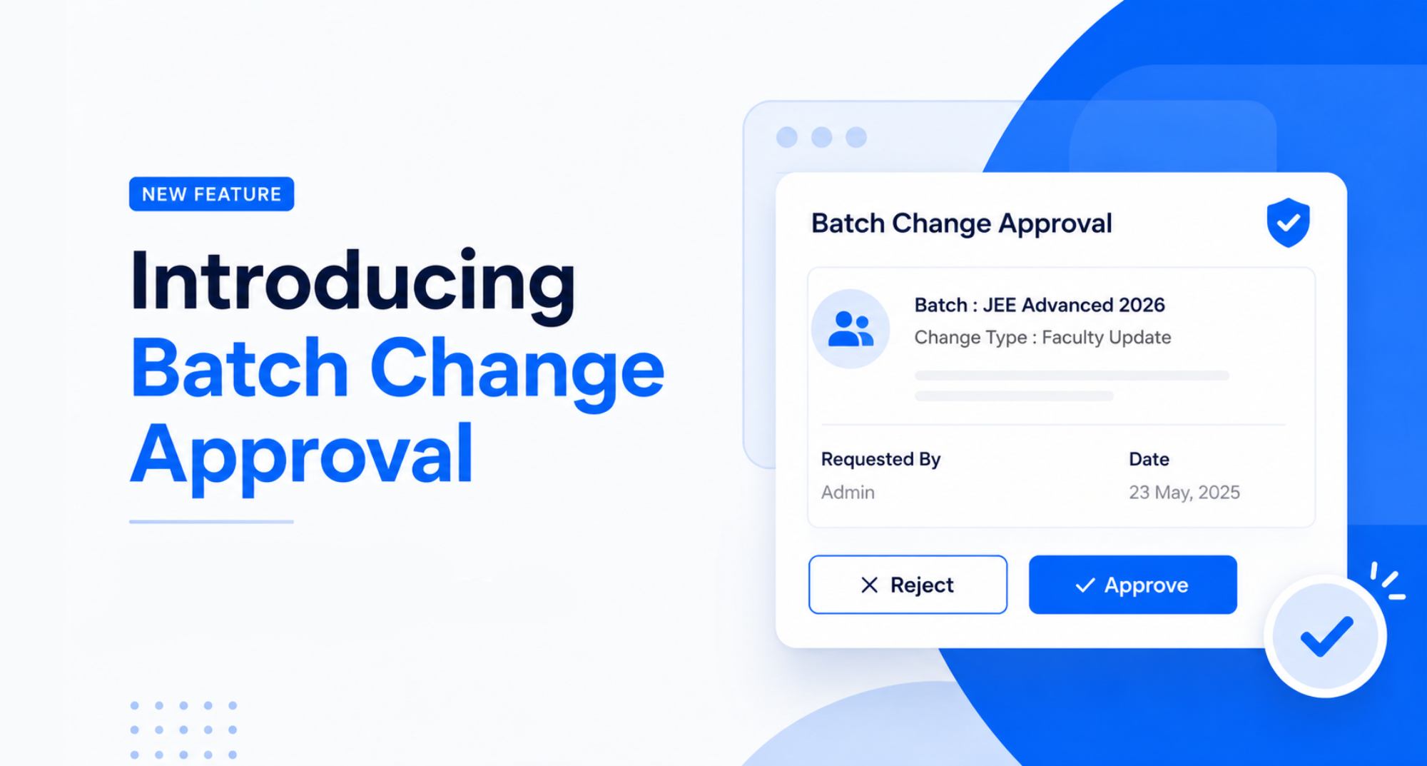 Introducing Batch Change Approval Workflow in Testpress