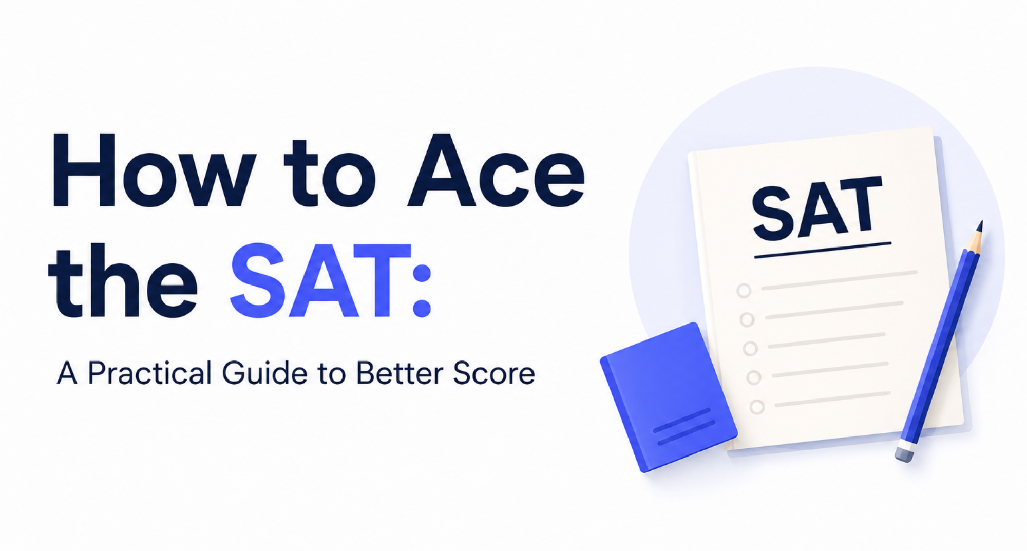 How to Ace the SAT: A Practical Guide to Better Scores